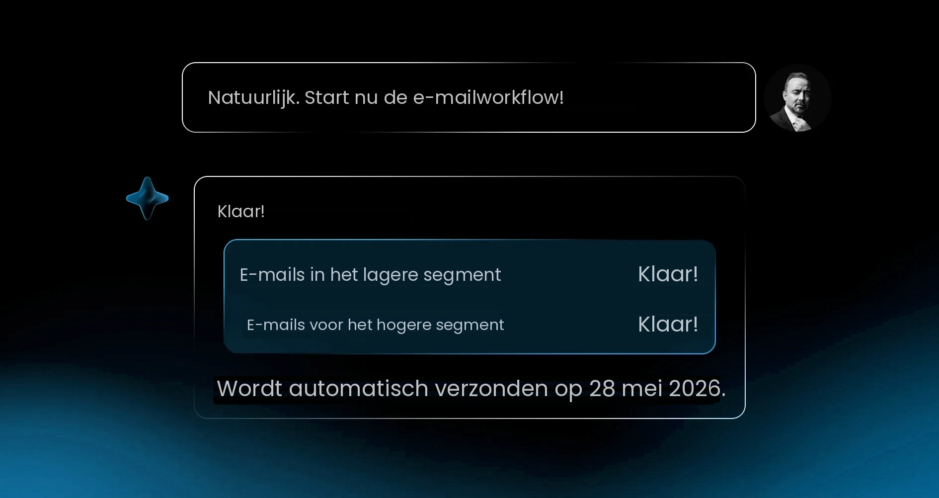 AI conversational actions